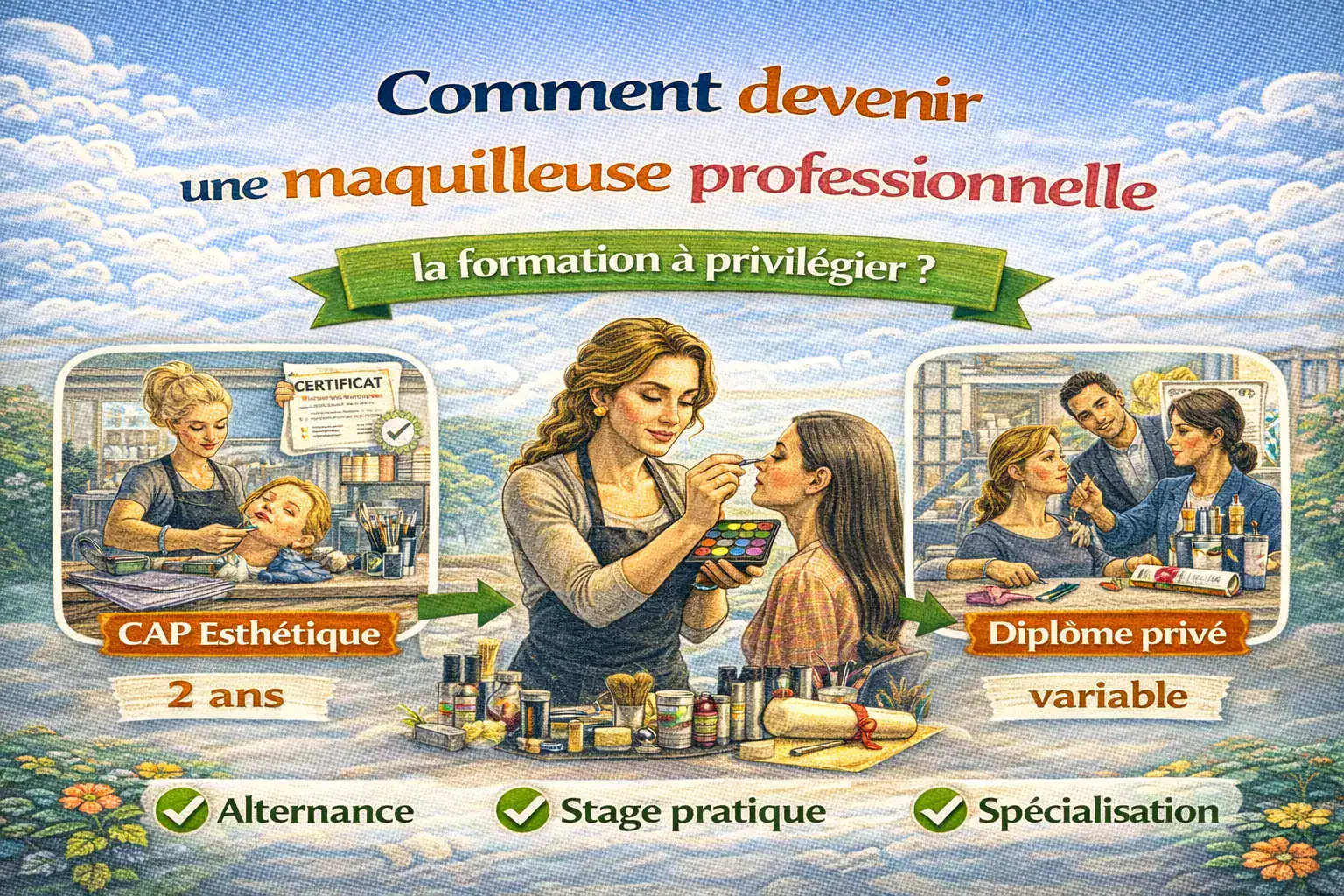 Formation maquilleuse professionnelle