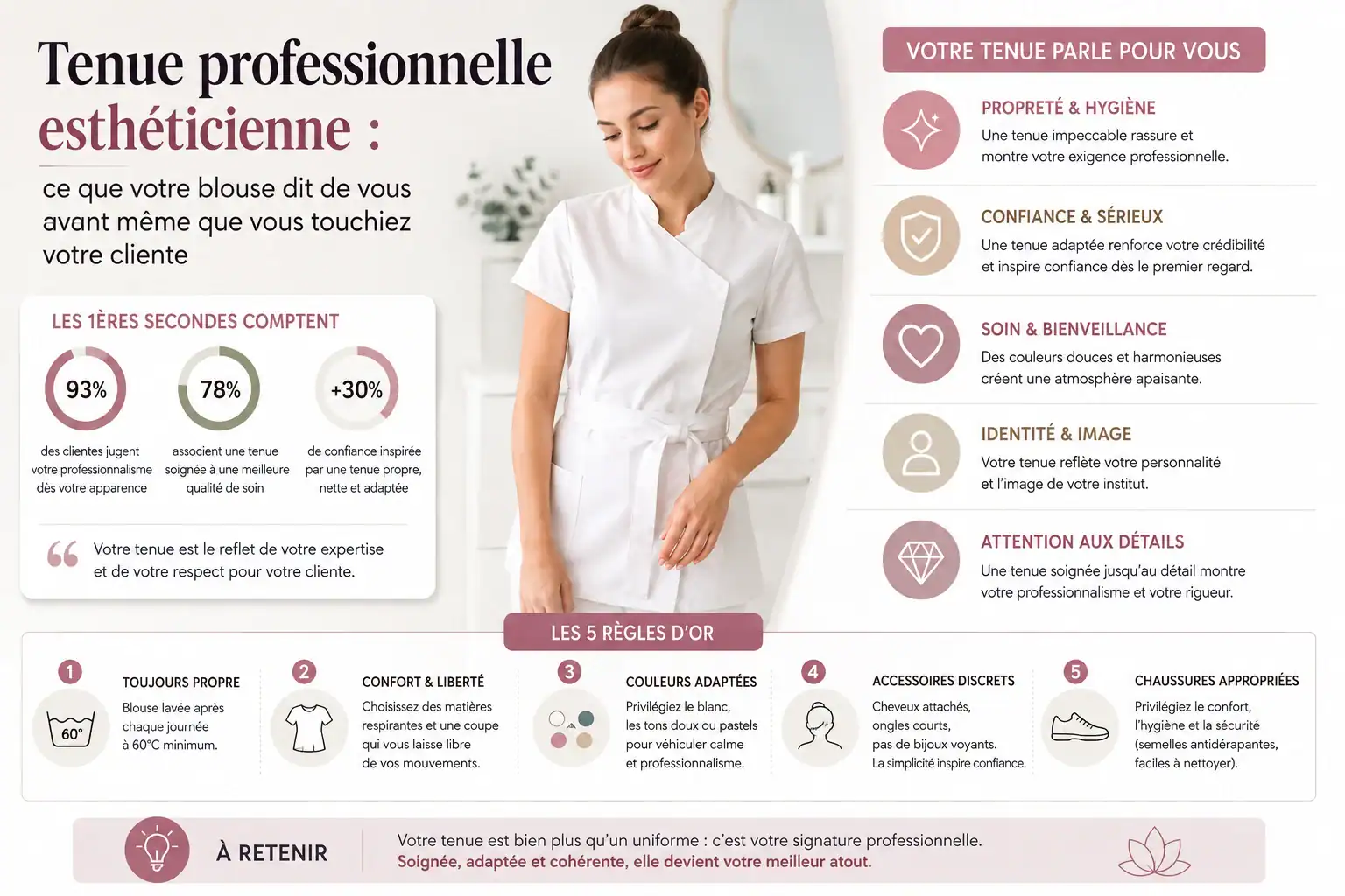 Tenue professionnelle blouse