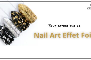 nail art effet foil