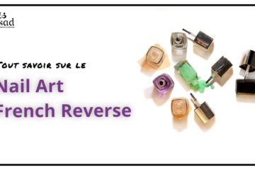 nail art french Reverse