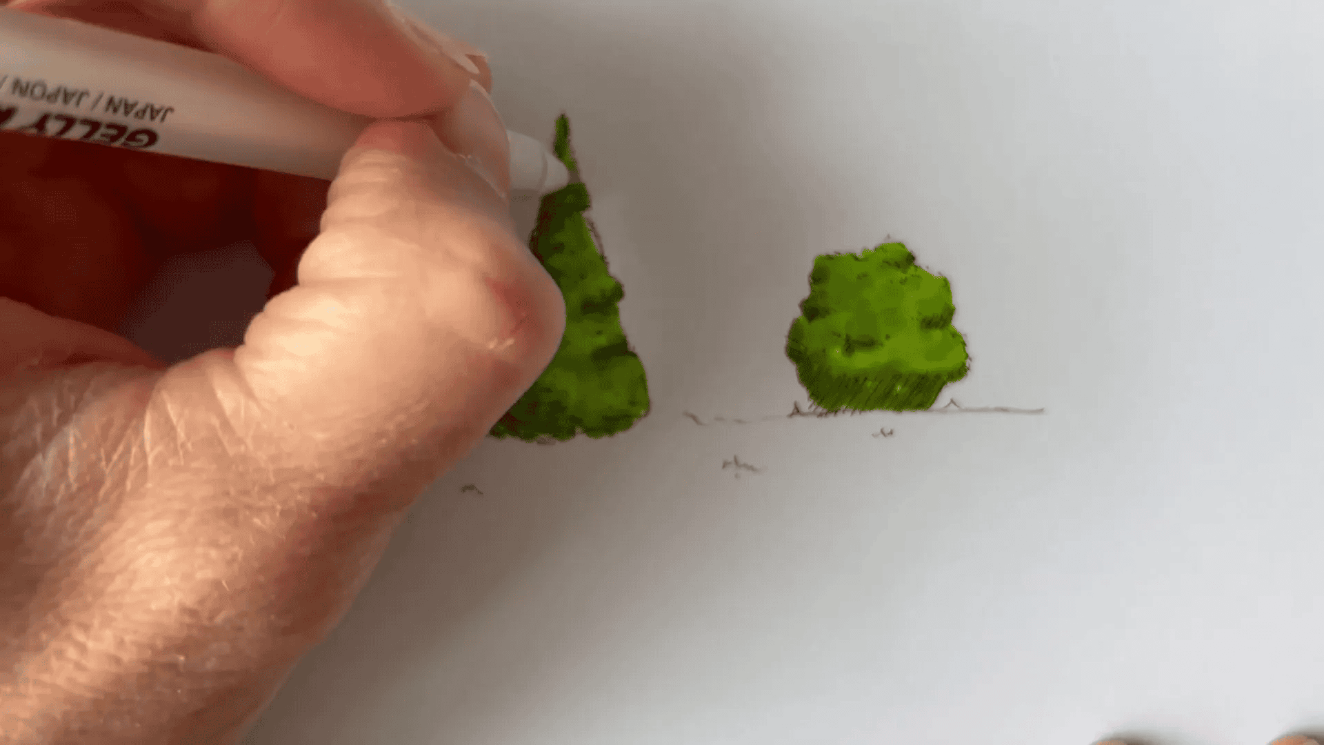 Ajout de points blancs pour la luminosité