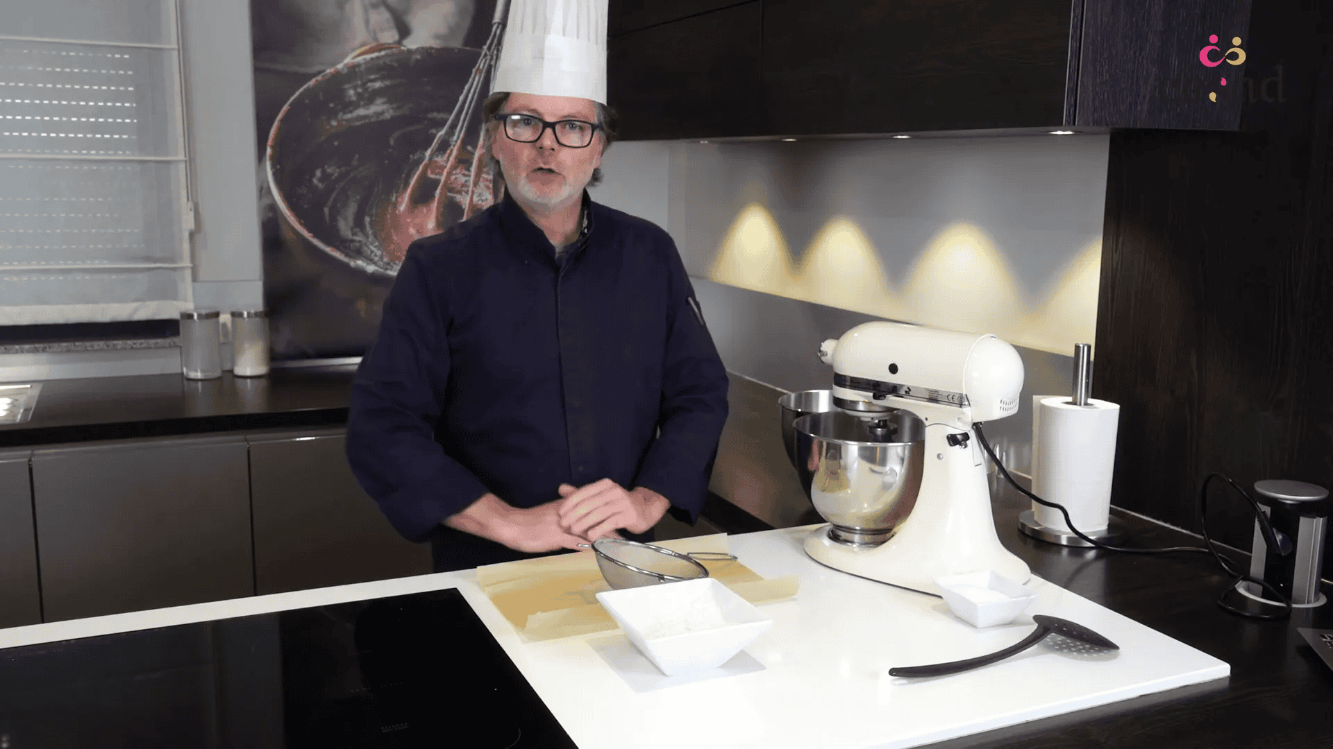 Préparation du four à 180 degrés