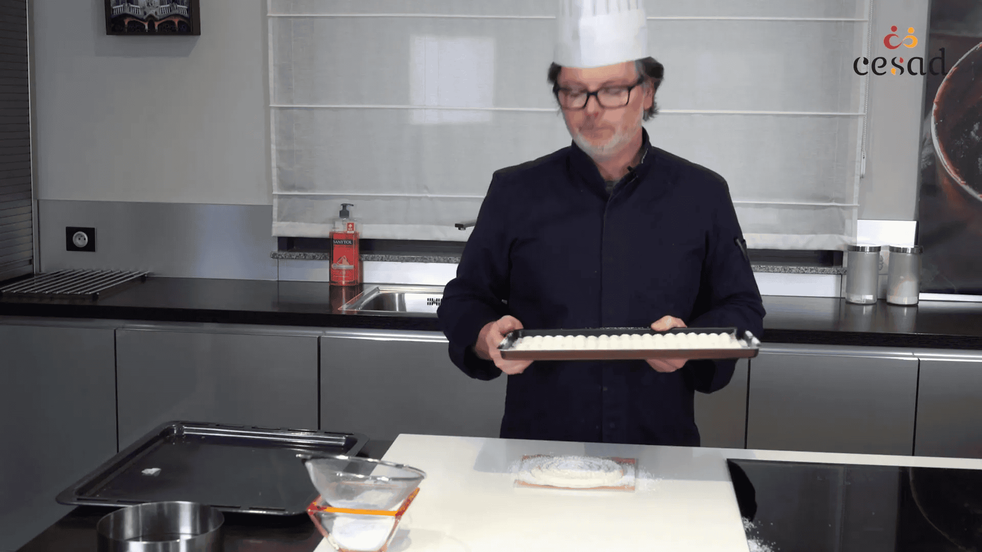 Résultat final du biscuit à la cuillère