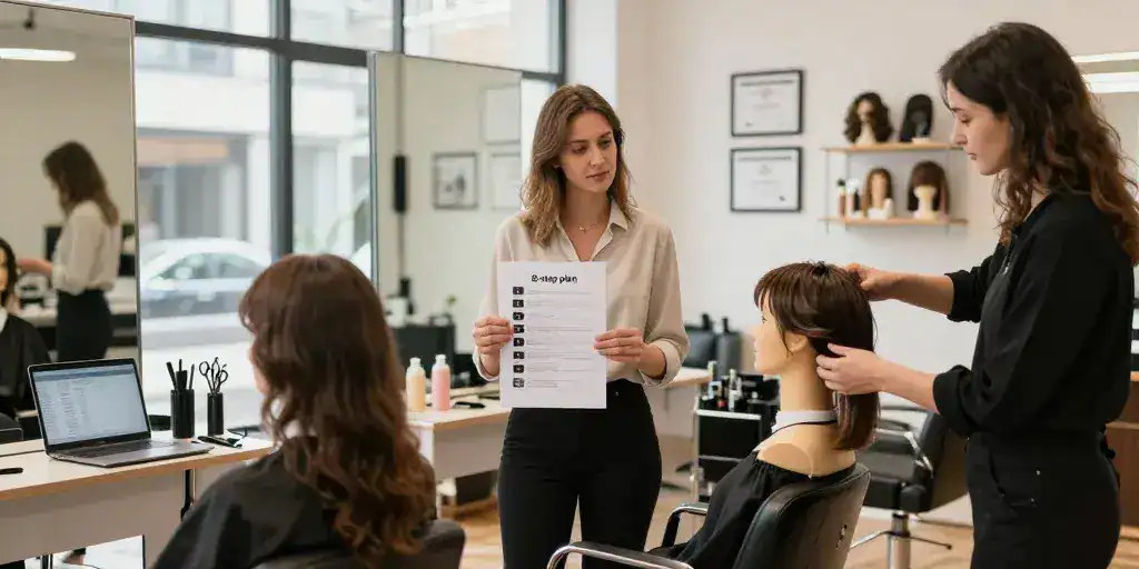 Ouvrir un salon de coiffure le plan en huit étapes pour réussir
