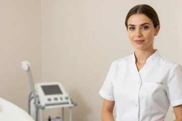 Tenue professionnelle esthéticienne